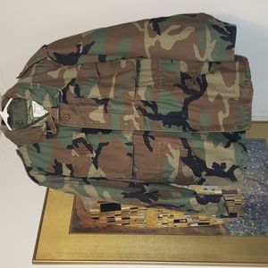 VINTAGE ALPHA CAMO COLD Weather Coat